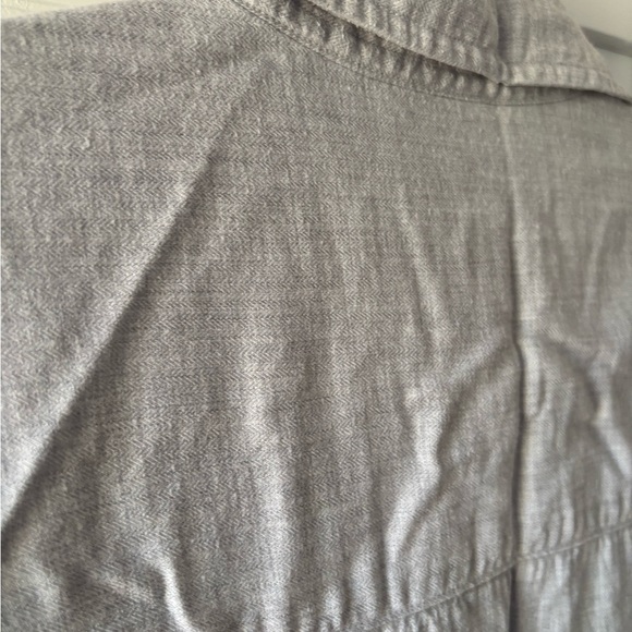 Grayson | The Changemaker Shirt Dress, liquid lyocell, Gray size 3/Medium - Picture 11 of 11